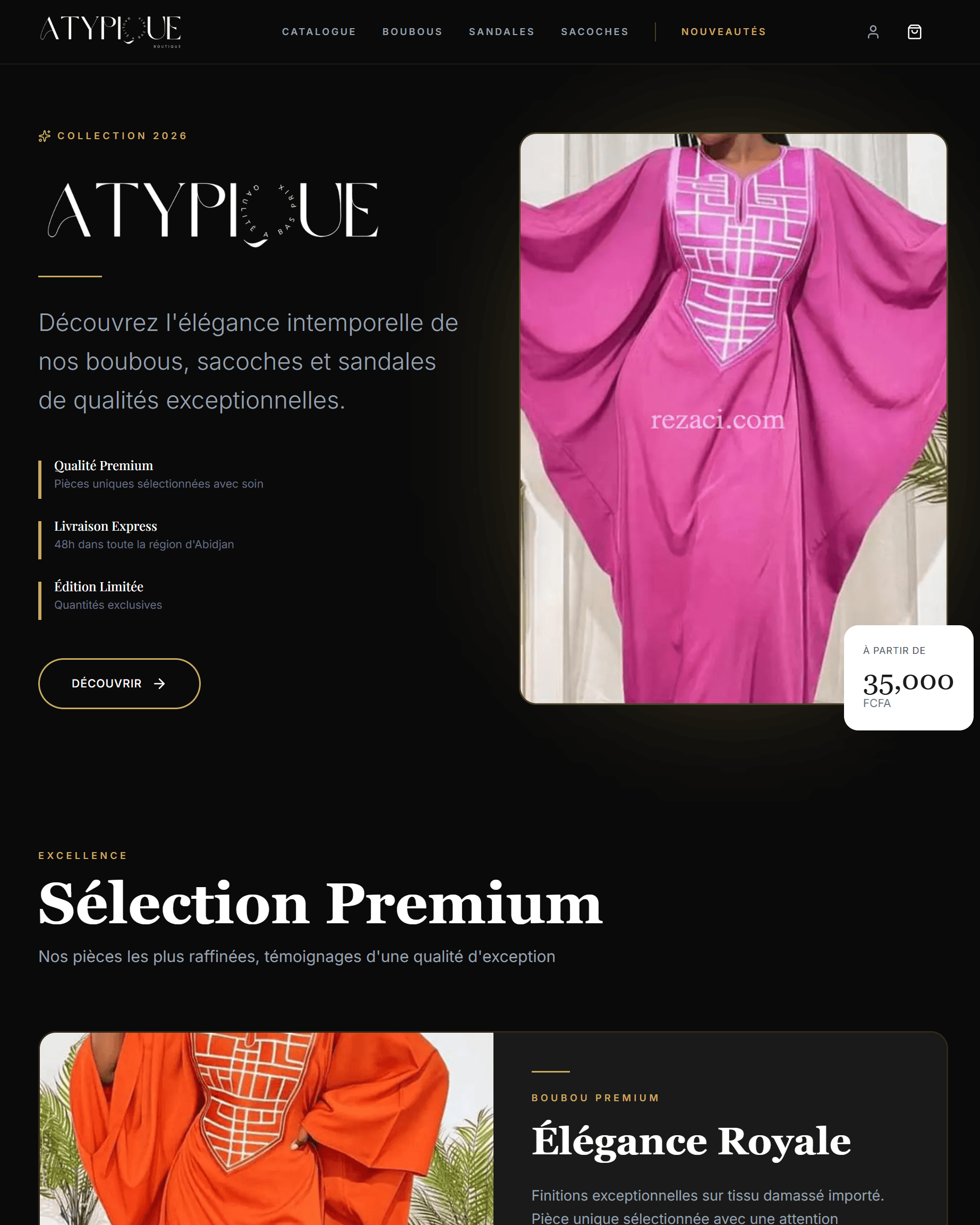 Boutique en ligne Atypique Shop