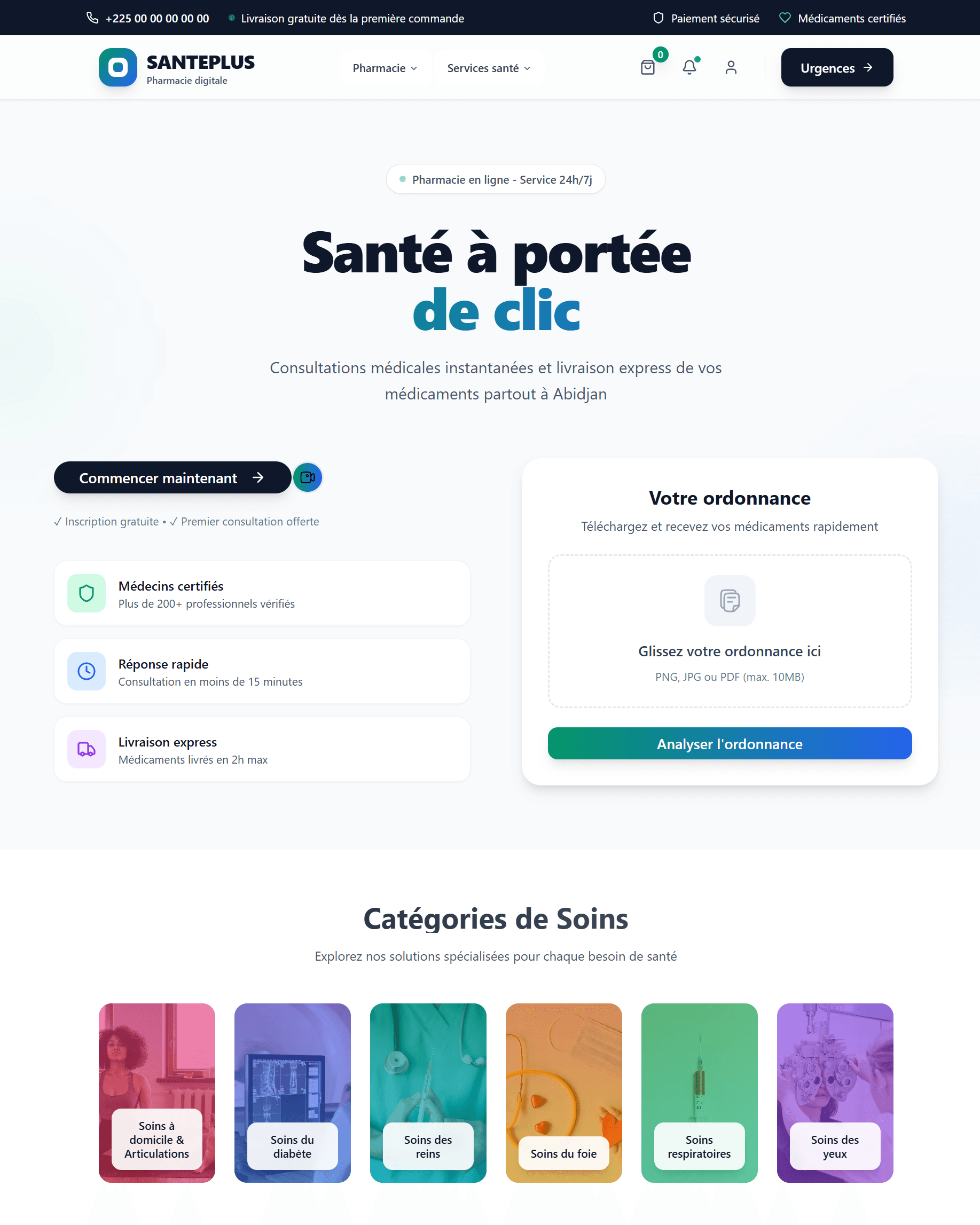 Plateforme Health Plus